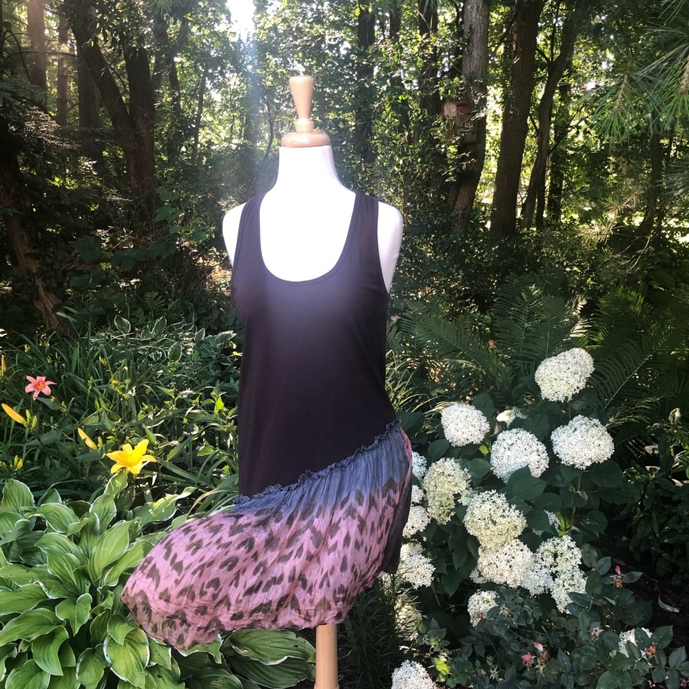 Sundance dress / tunic cotton and silk